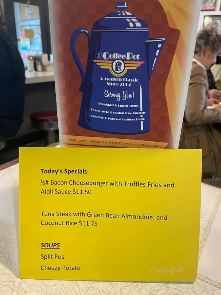Coffee Pot - Kenosha, WI menu_pic