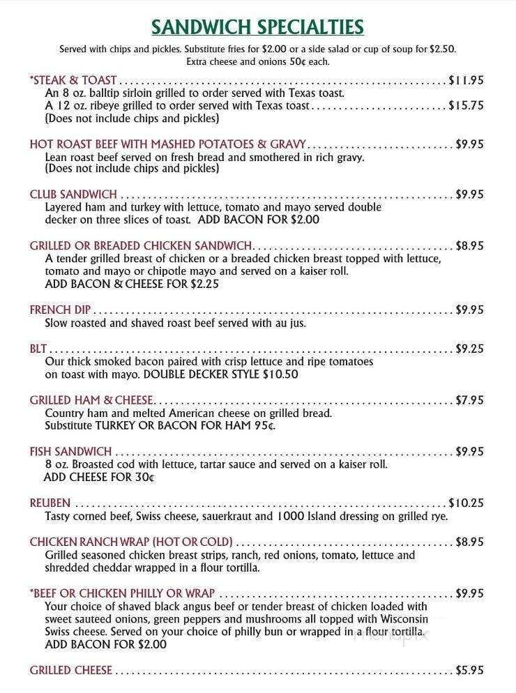 Corral Bar & Riverside Grill - Durand, WI