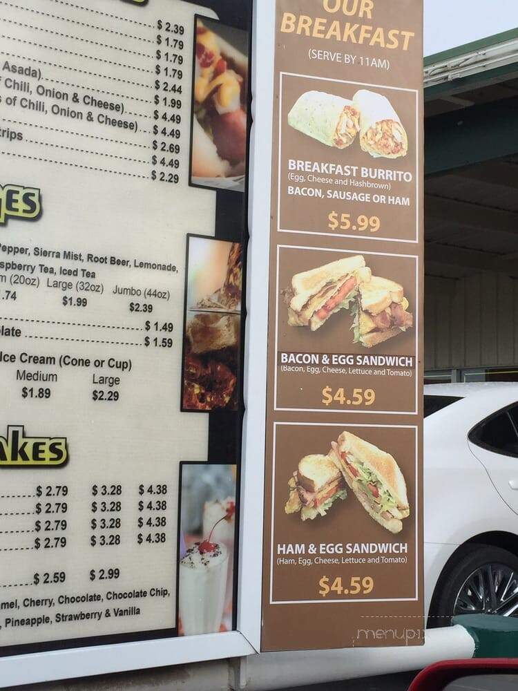 Country Boy Drive In - Bakersfield, CA menu_pic