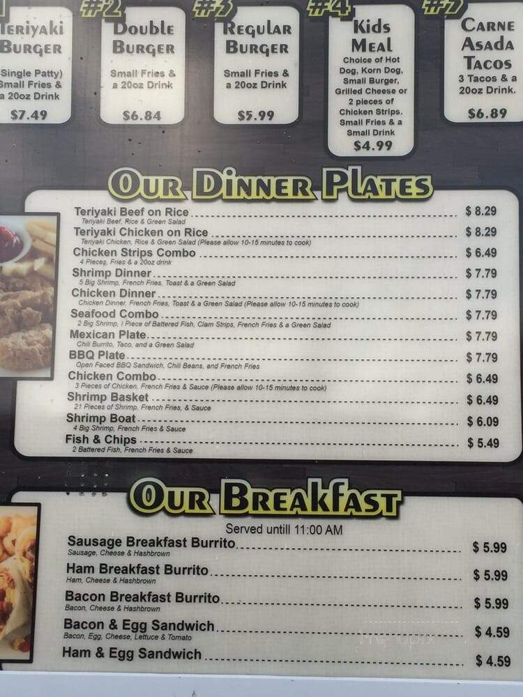 Country Boy Drive In - Bakersfield, CA menu_pic