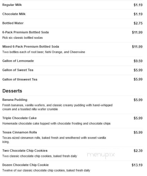 City Barbeque - Fairfield, OH menu_pic