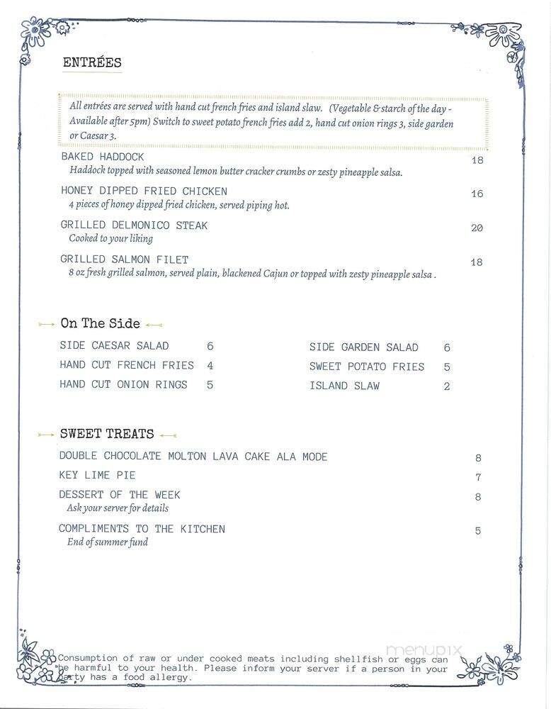 Plum Island Beachcoma - Newbury, MA menu_pic
