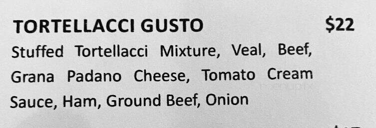 Gusto Cucina Italiana - Cape Coral, FL menu_pic