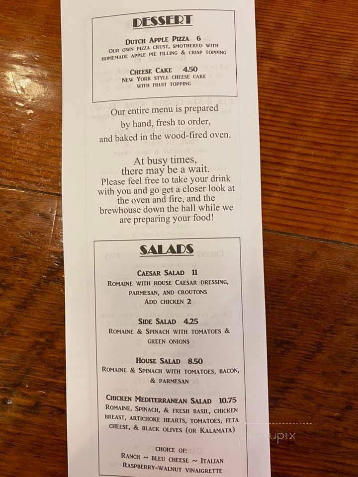 Conversion Brewing - Lebanon, OR menu_pic