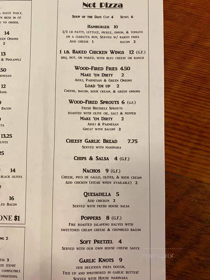 Conversion Brewing - Lebanon, OR menu_pic