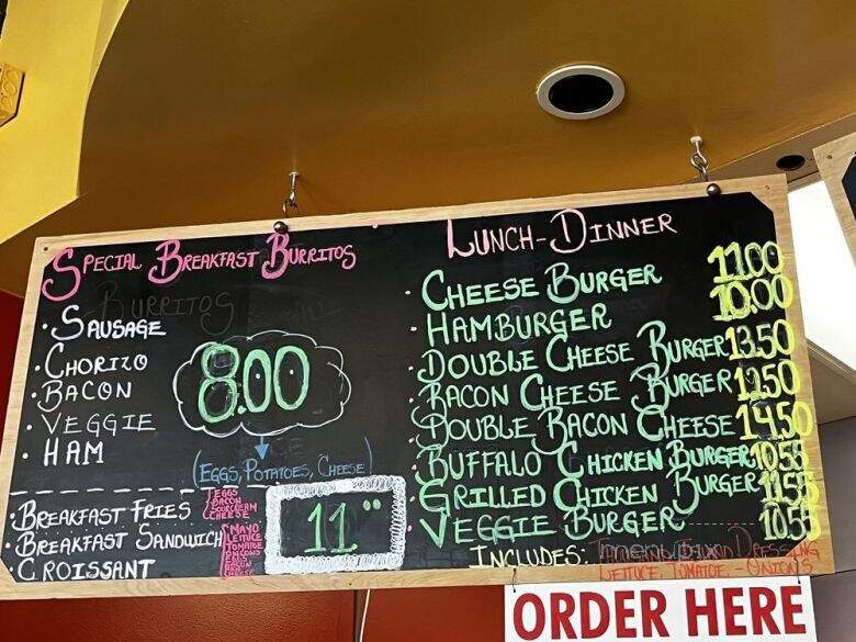 Chico's Burgers - South Lake Tahoe, CA menu_pic