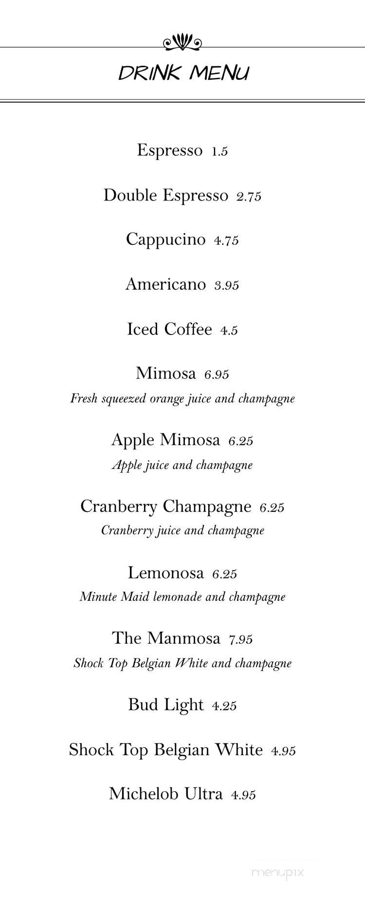 My Cafe Breakfast & Lunch - Fort Worth, TX menu_pic