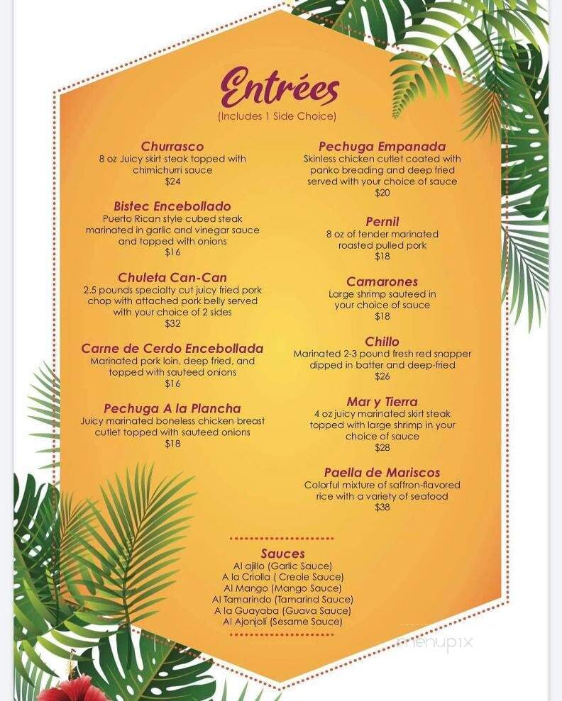 787 Restaurant & Lounge - North Providence, RI menu_pic