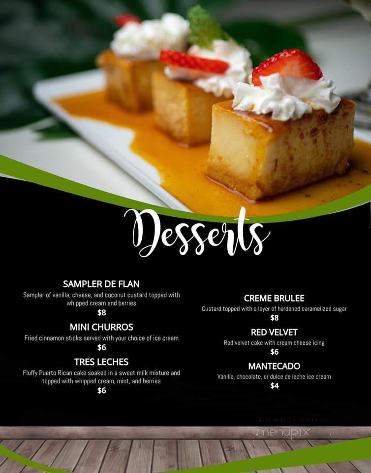 787 Restaurant & Lounge - North Providence, RI menu_pic