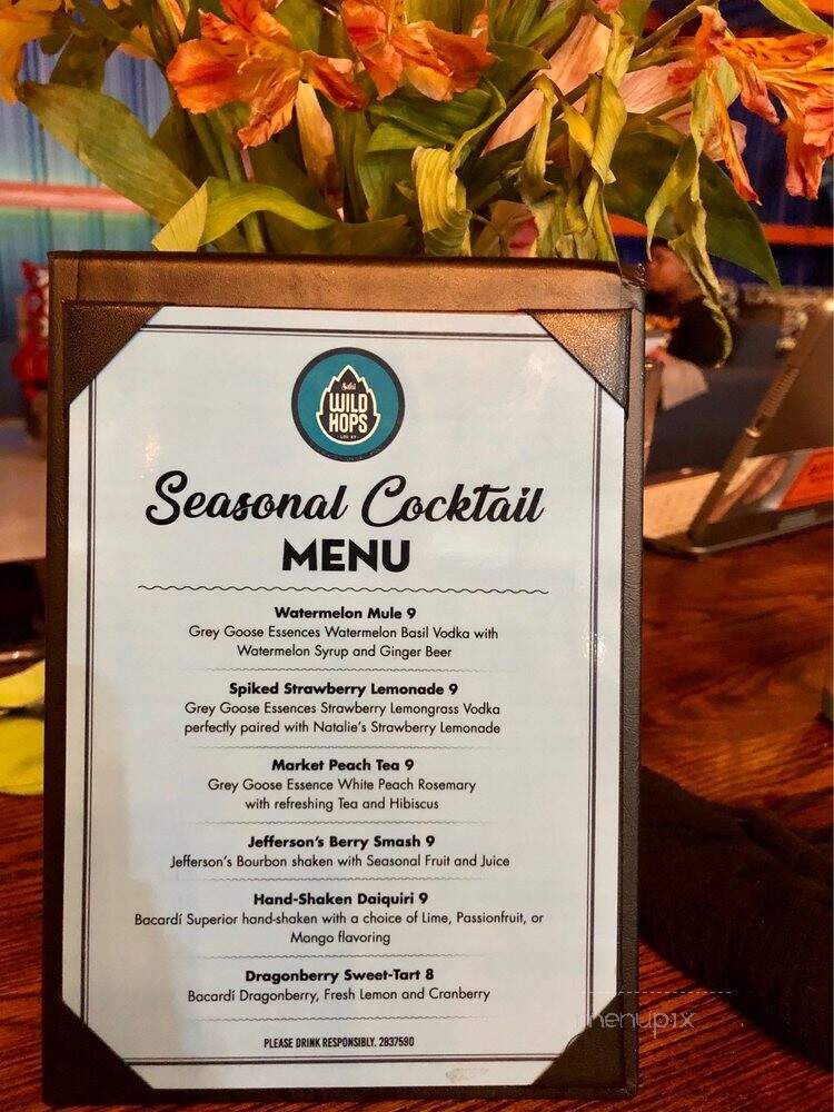 Wild Hops Brewery - Louisville, KY menu_pic
