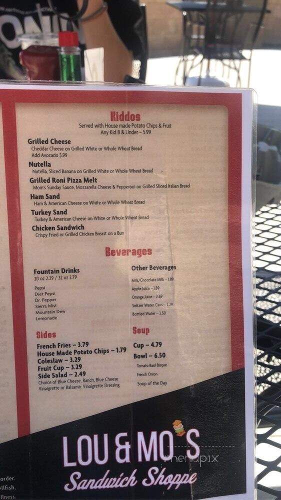 Lou and Mo's - Berlin, CT menu_pic