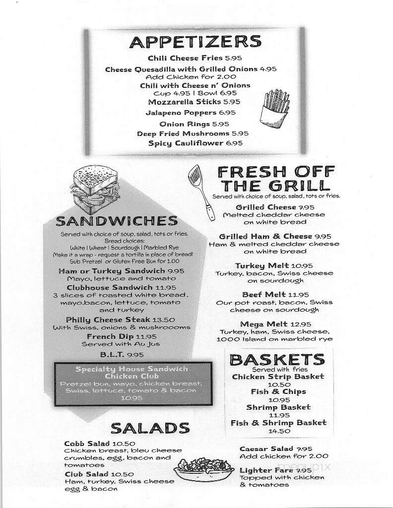 Mill City Grill - Mill City, OR menu_pic