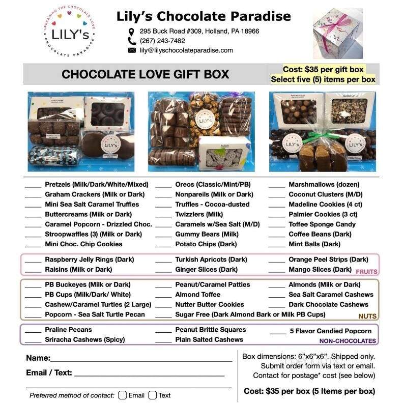 Lily's Chocolate Paradise - Holland, PA