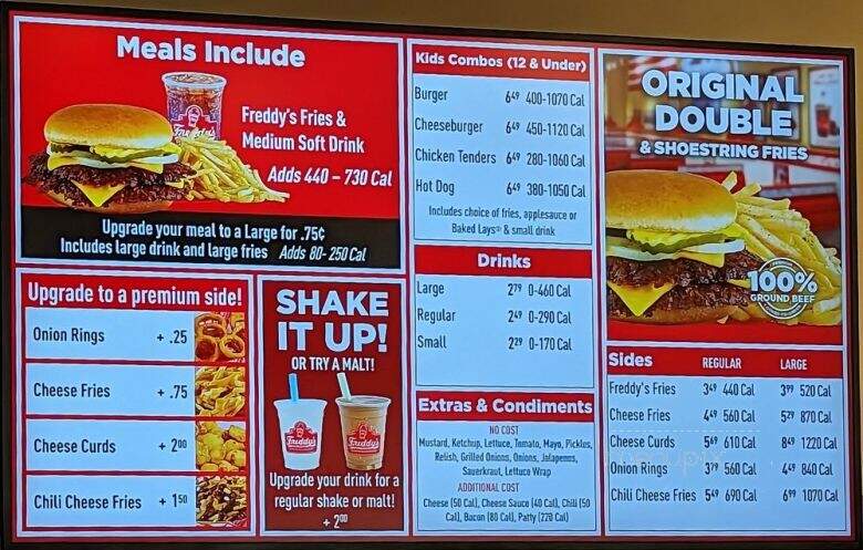 Freddy's Frozen Custard & Steakburgers - Virginia Beach, VA menu_pic
