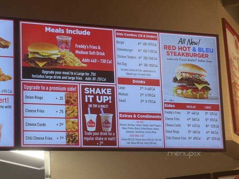Freddy's Frozen Custard & Steakburgers - Virginia Beach, VA menu_pic