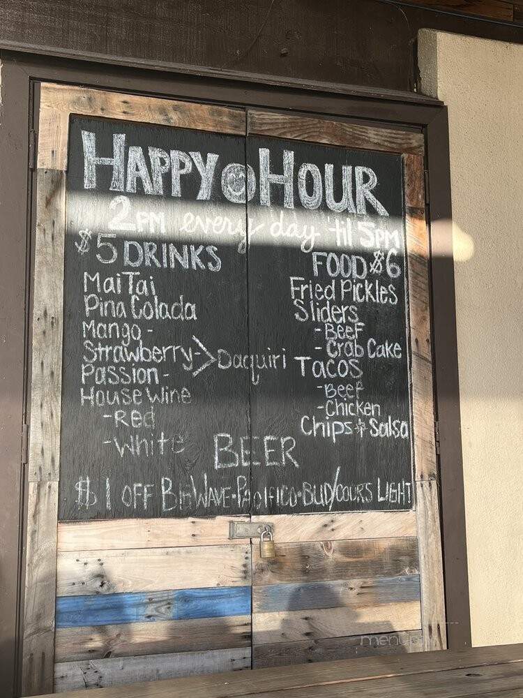 The Beach House Bar & Grill - Lahaina, HI menu_pic