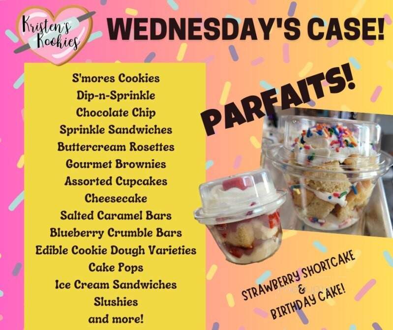 Kristen's Kookies - Meadville, PA menu_pic
