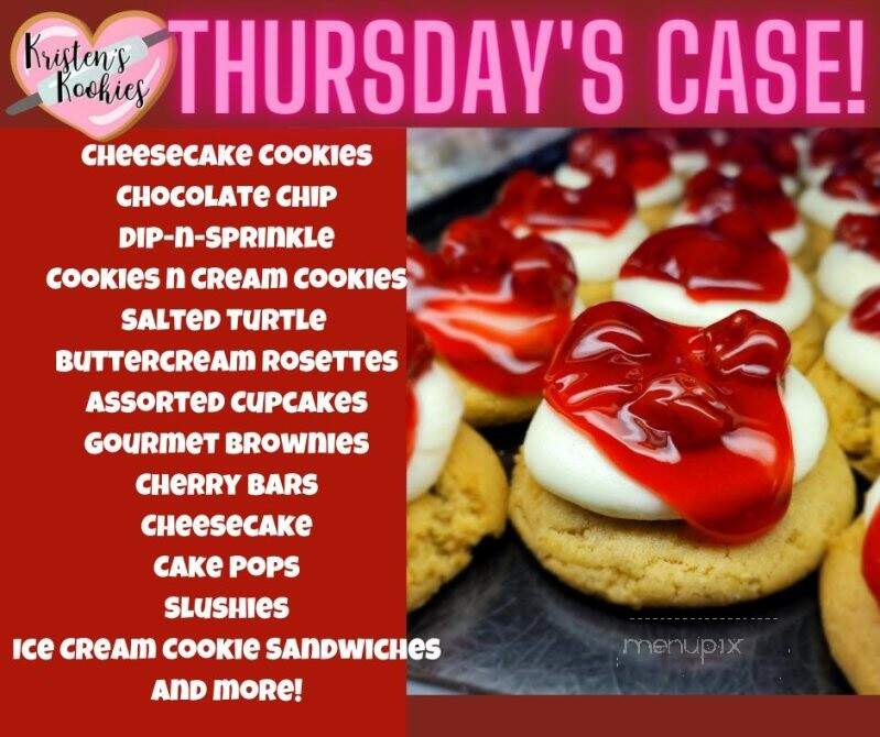 Kristen's Kookies - Meadville, PA menu_pic