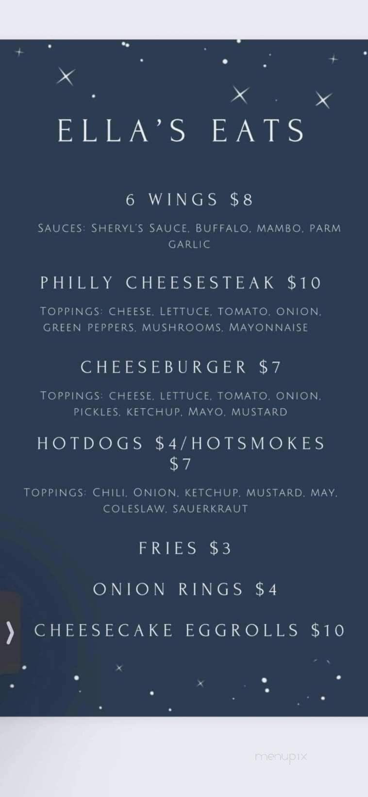 Chaos Mountain Brewery - Callaway, VA menu_pic