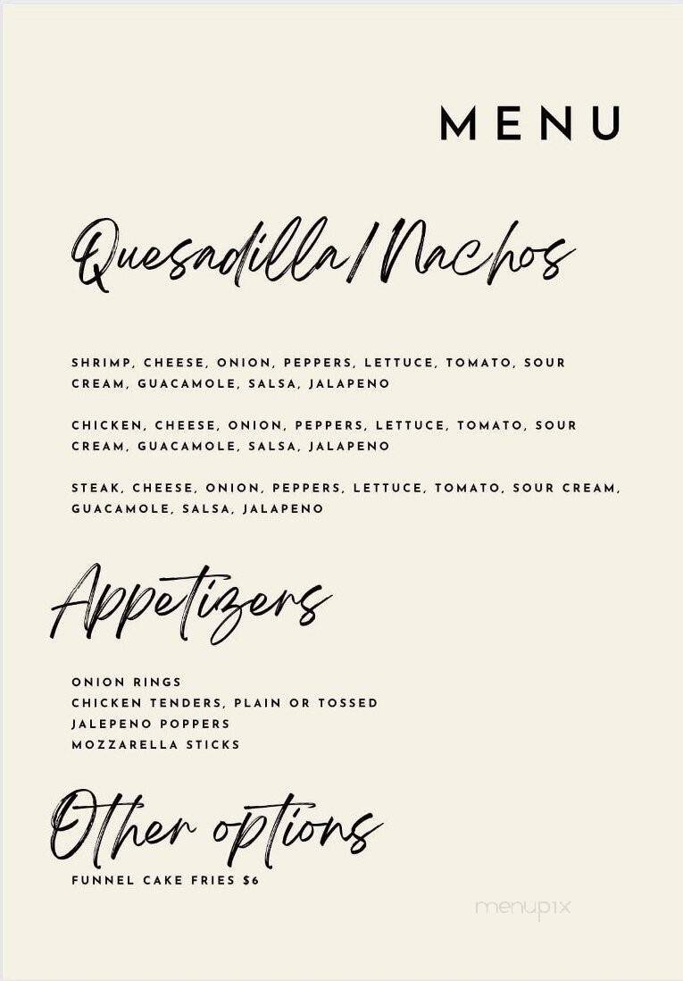 Chaos Mountain Brewery - Callaway, VA menu_pic