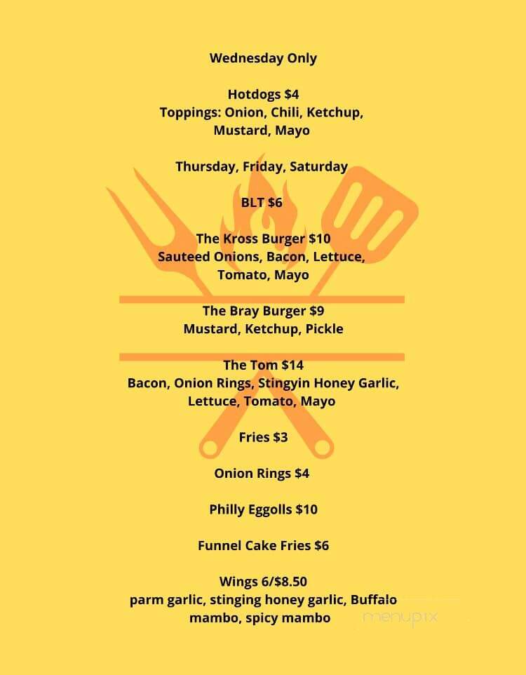 Chaos Mountain Brewery - Callaway, VA menu_pic