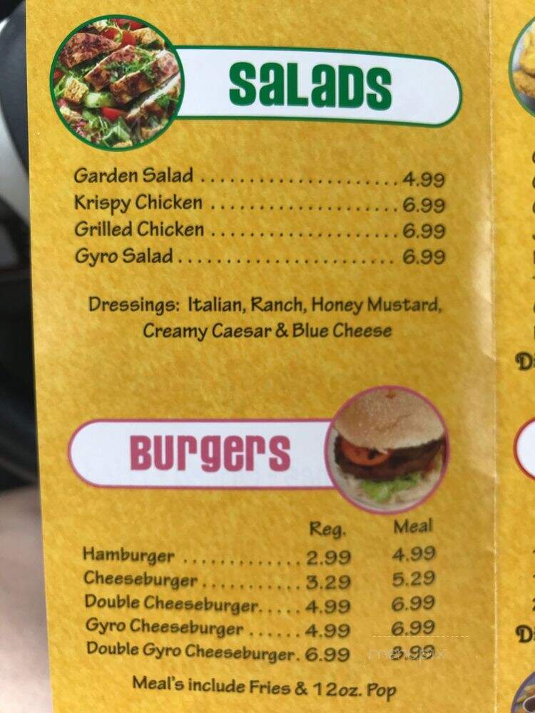 Moe's Fish Chicken & Grill - Zion, IL menu_pic