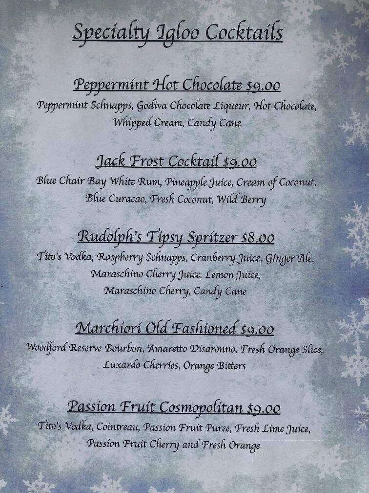 Marchiori Catering - St Clair Shores, MI menu_pic