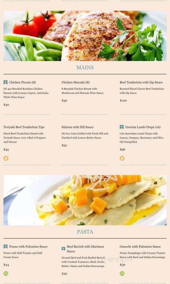 Marchiori Catering - St Clair Shores, MI menu_pic