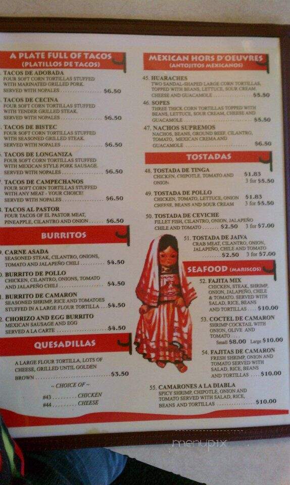 Tacos Y Tortas Dona Mary - Hanover, PA menu_pic
