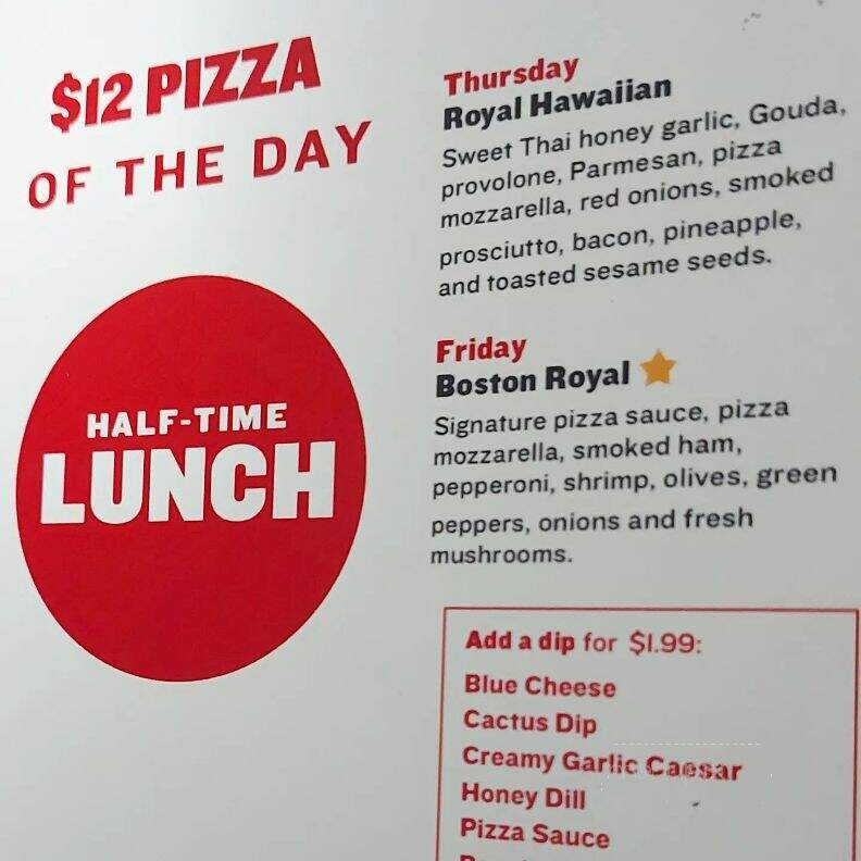 Boston Pizza - Drumheller, AB