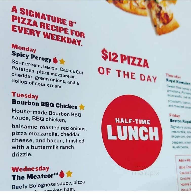 Boston Pizza - Drumheller, AB menu_pic