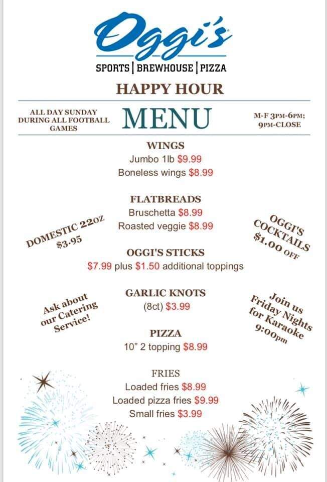 Oggi's Barstow - Barstow, CA menu_pic