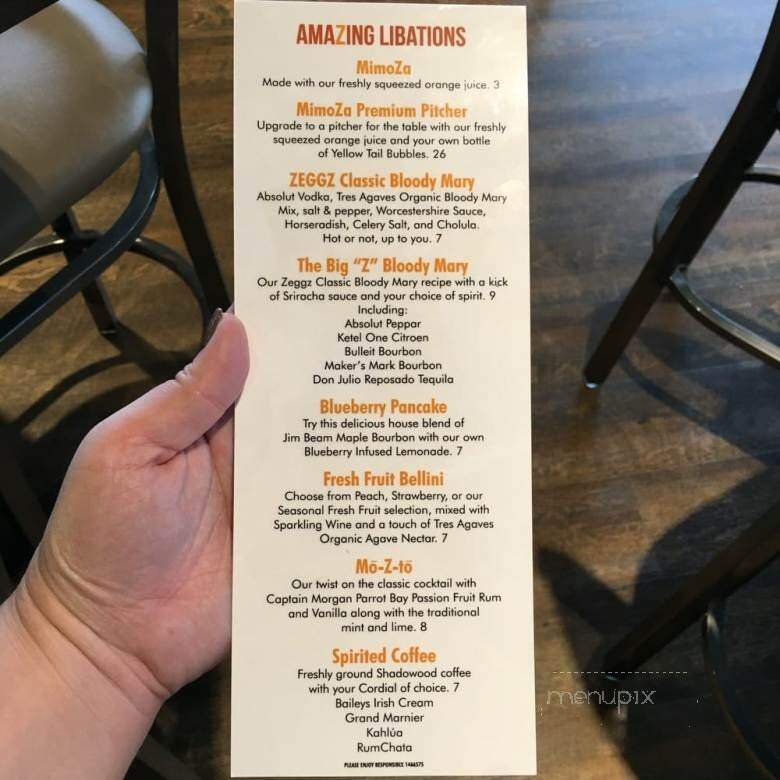ZEGGZ Amazing Eggs - Middletown, KY menu_pic