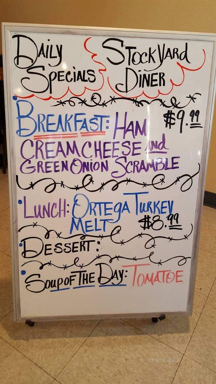 Stockyard Diner - Fallon, NV menu_pic