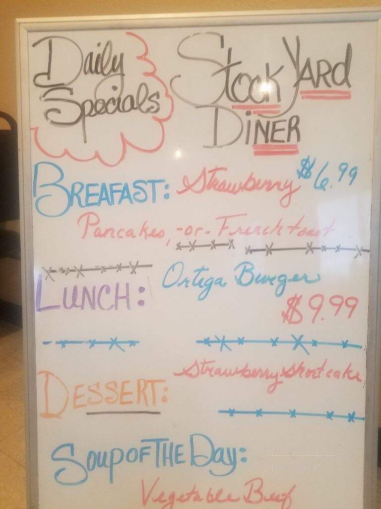 Stockyard Diner - Fallon, NV menu_pic