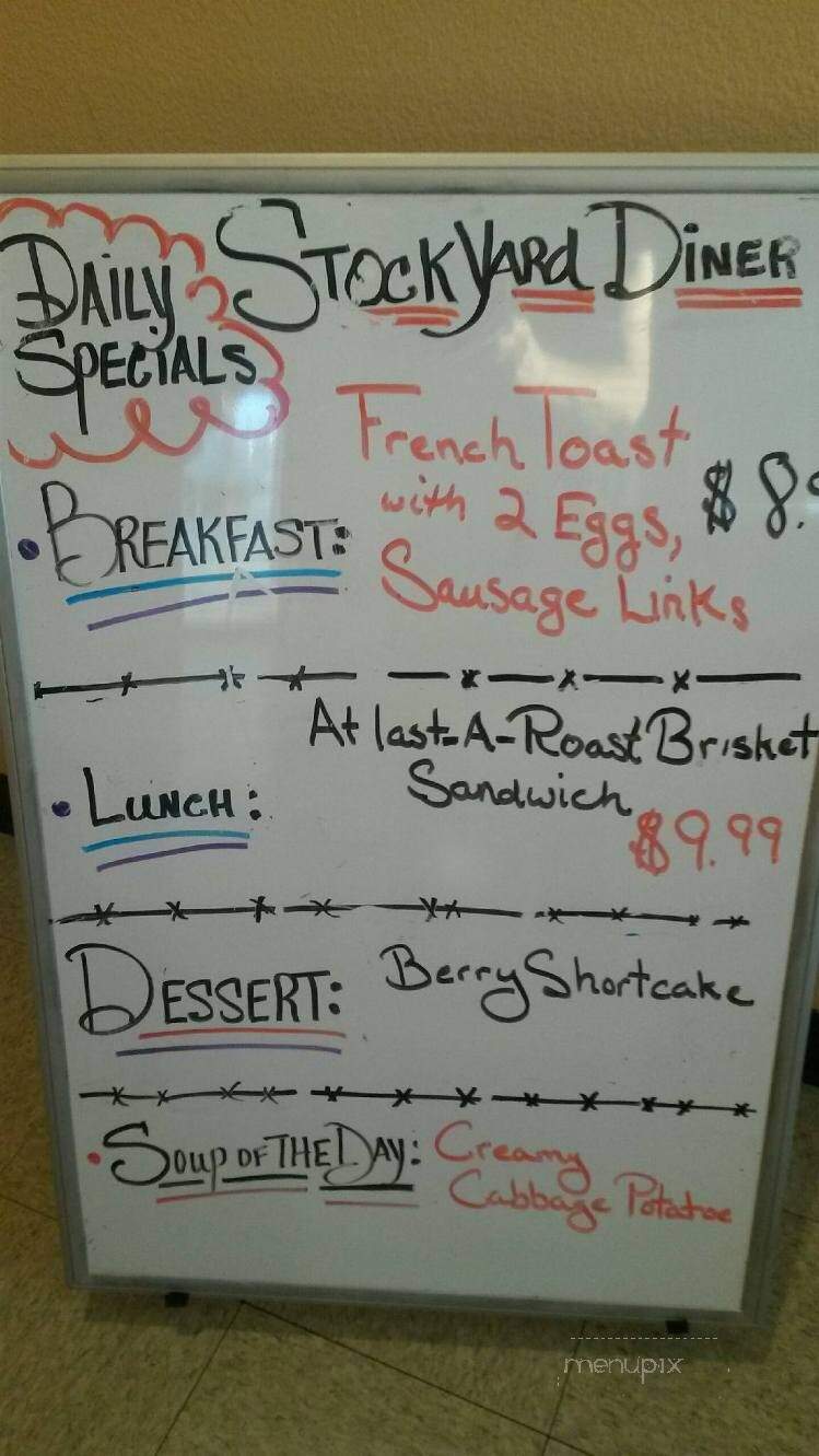 Stockyard Diner - Fallon, NV menu_pic