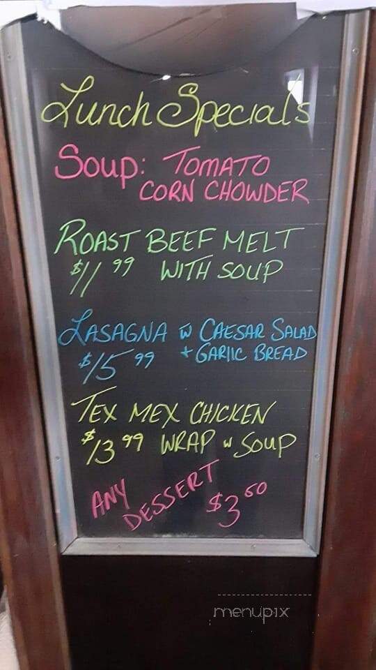 The Red George Public House - Prescott, ON menu_pic