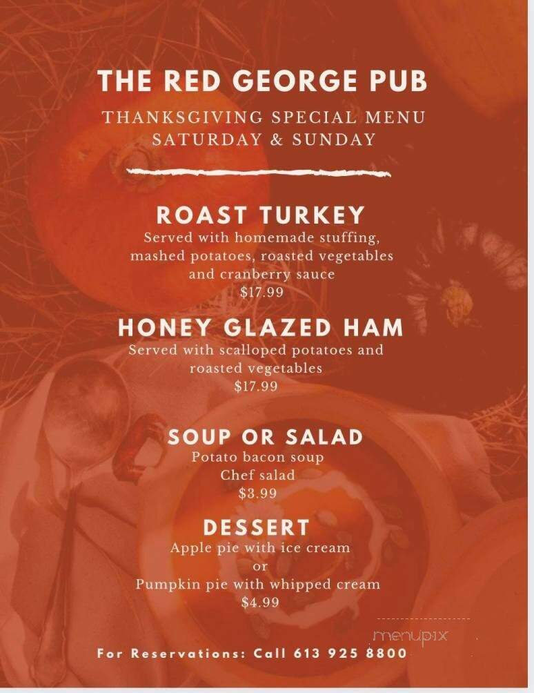 The Red George Public House - Prescott, ON