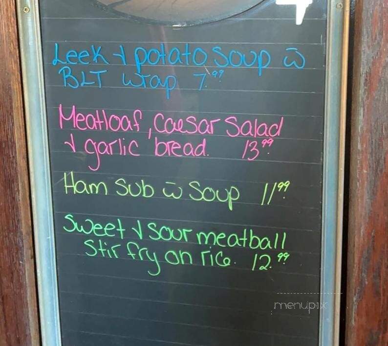 The Red George Public House - Prescott, ON menu_pic