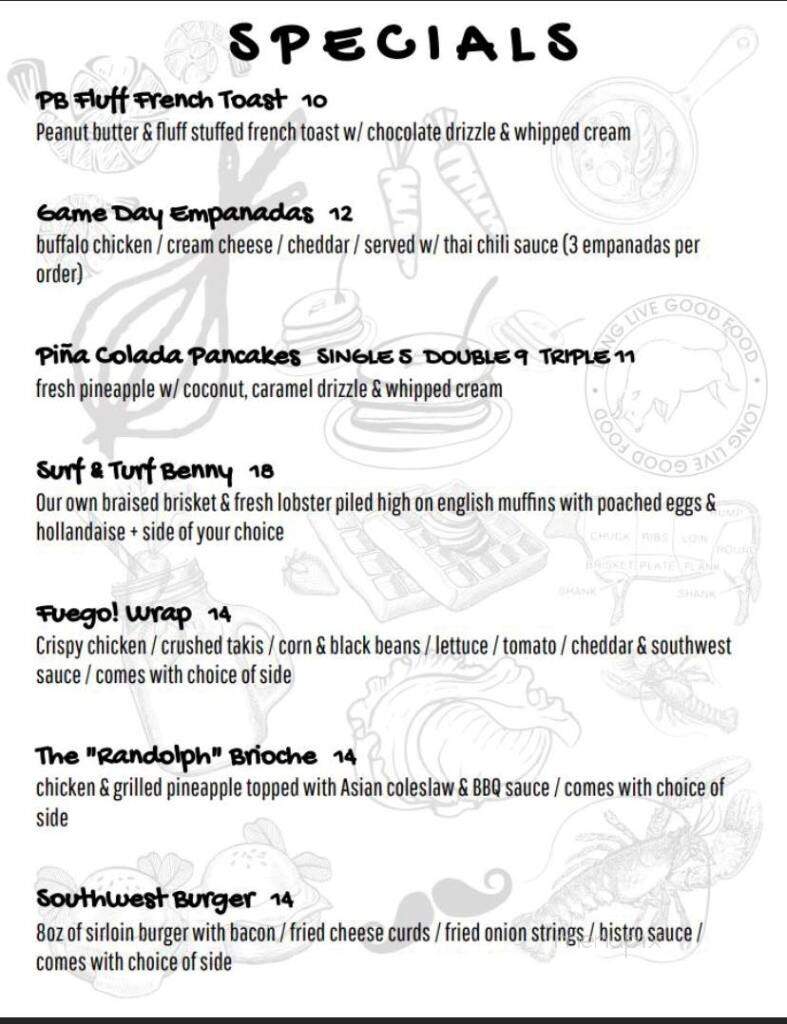 Fallen Leaf Bistro - Rochester, NH menu_pic