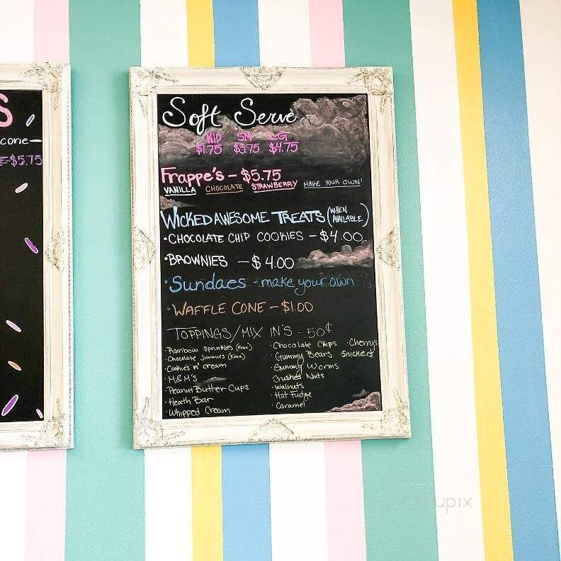 Wicked Awesome Ice Cream Emporium - Bradenton, FL menu_pic