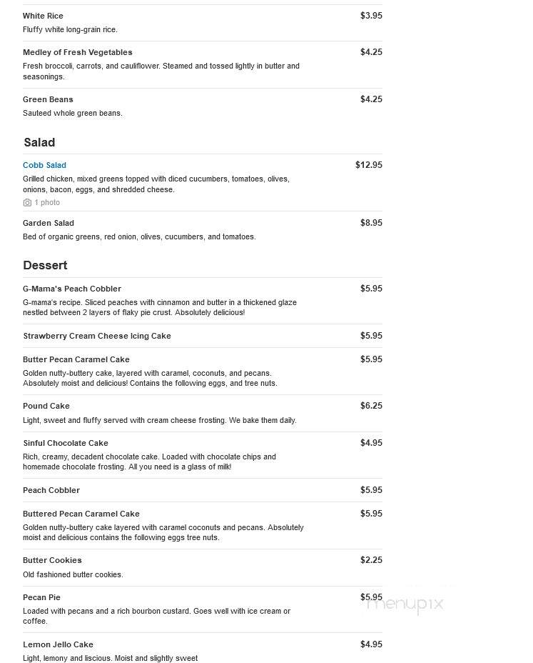 The Kitchen by B&B Catering - Oklahoma City, OK menu_pic