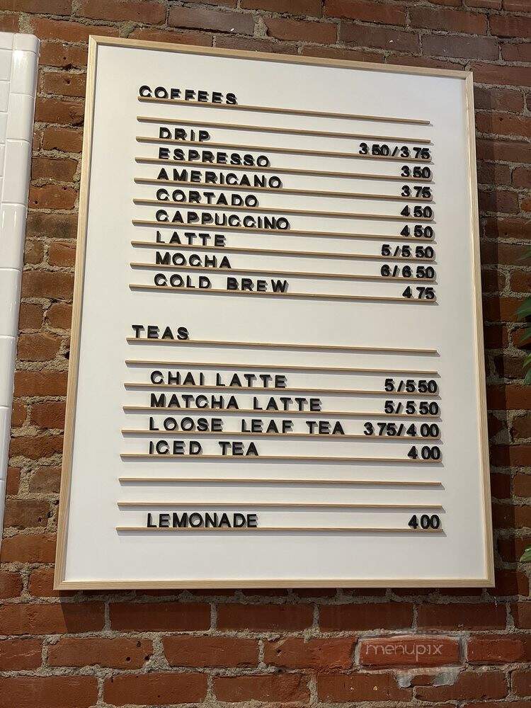 Gallery Coffee - Woodland, CA menu_pic