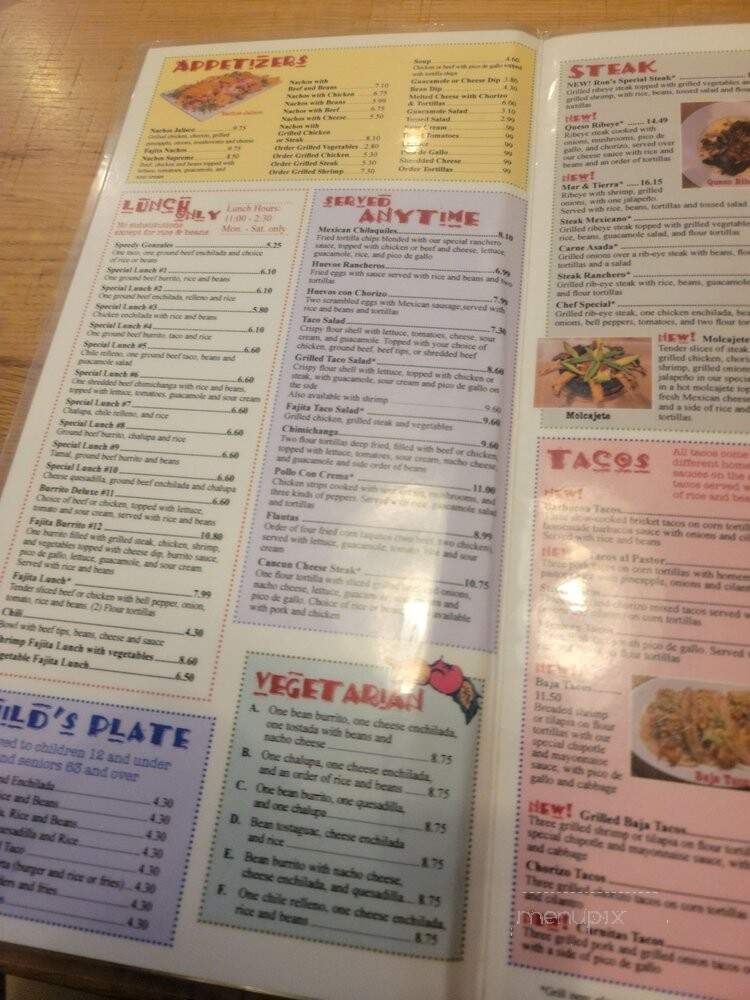 Tacos and Tequila - Ashland, OH menu_pic