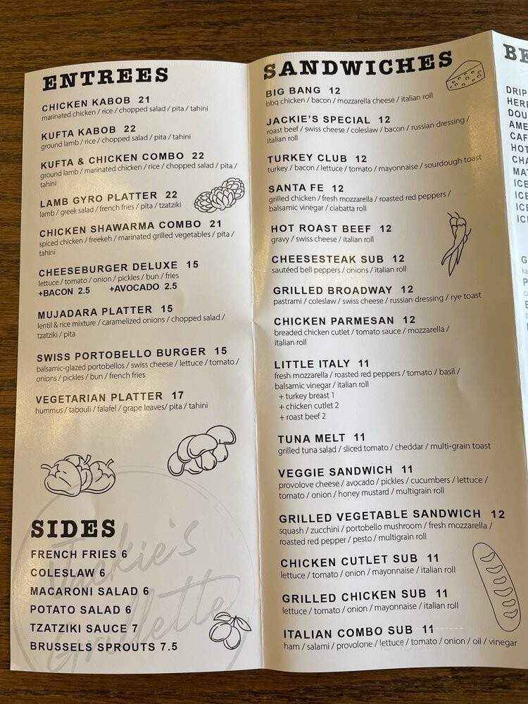 Jackie's Grillette - Little Falls, NJ menu_pic