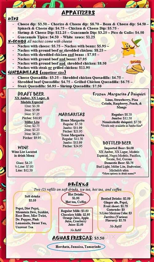La Tolteca - Prince Frederick, MD menu_pic