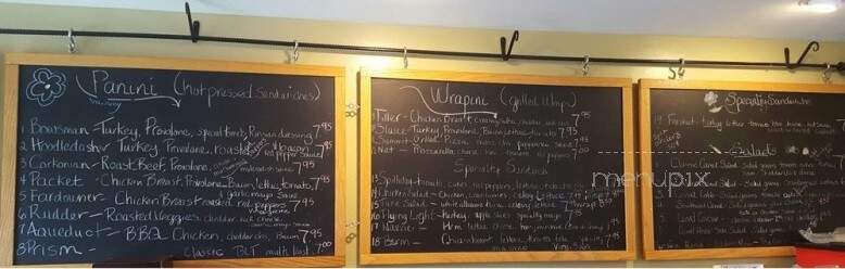 Muddy Waters Cafe - Palmyra, NY menu_pic