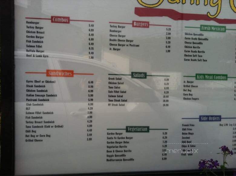 Sunny Grill - Los Angeles, CA menu_pic