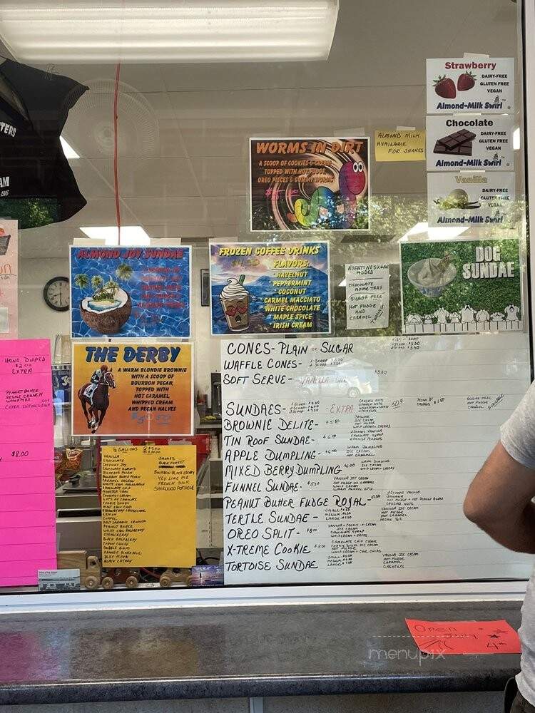 Dean's Ice Cream - Plainwell, MI menu_pic