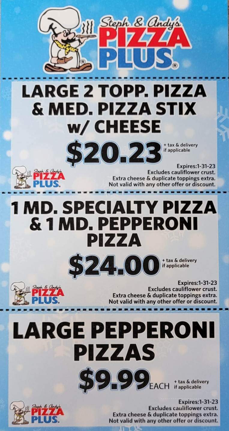 Pizza Plus - Blaine, TN menu_pic